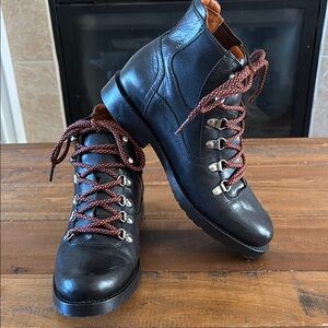 Ariat Two 25 Black Leather boots, size 8